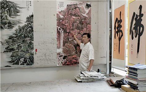 走近中国五台山书画艺术研究院系列推荐——闻世顺